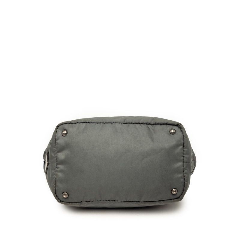 Prada 2-Way Shoulder Bag Black Gray Nylon — view 3