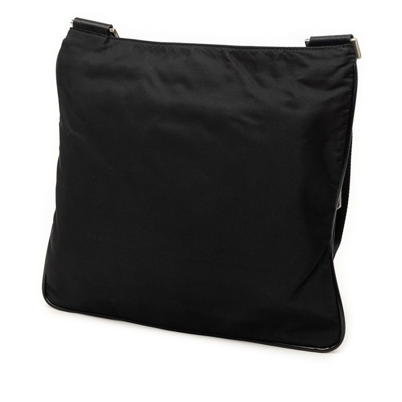 Prada Crossbody Shoulder Bag Black Nylon — view 2