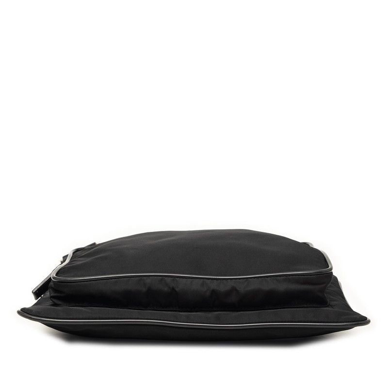 Prada Crossbody Shoulder Bag Black Nylon — view 3