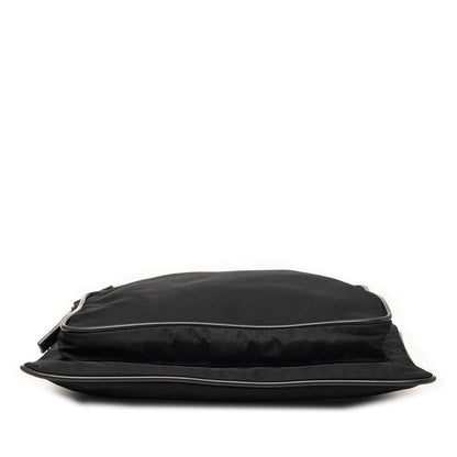 Prada Crossbody Shoulder Bag Black Nylon — view 3
