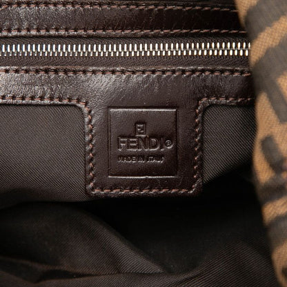 Fendi Zucca Mamma Bucket Shoulder Bag Brown Canvas Leather — view 5