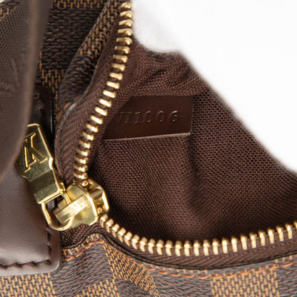 Louis Vuitton Damier Bum Bag Melville Brown Leather — view 6