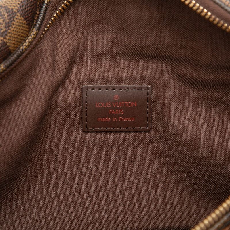 Louis Vuitton Damier Bum Bag Melville Brown Leather — view 5