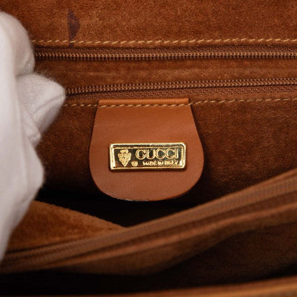 Gucci Vintage 2-Way Shoulder Bag 000 113 Brown Leather — view 6