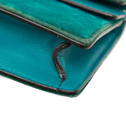 Gucci Dionysus Crossbody Chain Shoulder Bag Blue Velvet — view 4
