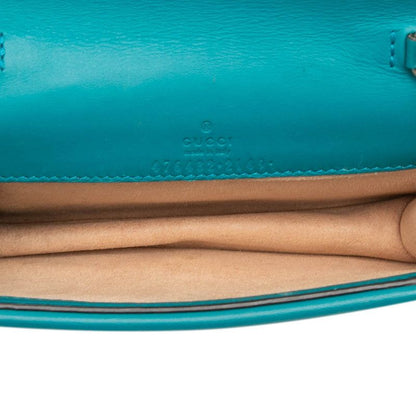 Gucci Dionysus Crossbody Chain Shoulder Bag Blue Velvet — view 6