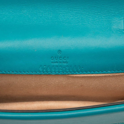 Gucci Dionysus Crossbody Chain Shoulder Bag Blue Velvet — view 7
