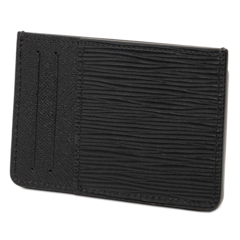 Louis Vuitton Epi Neo Card Holder Case Noir Black Leather — view 2