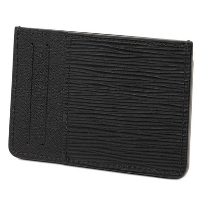 Louis Vuitton Epi Neo Card Holder Case Noir Black Leather — view 2