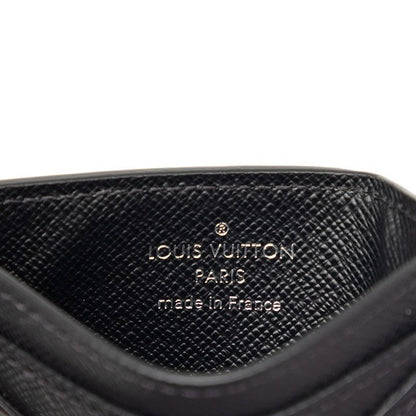 Louis Vuitton Epi Neo Card Holder Case Noir Black Leather — view 5