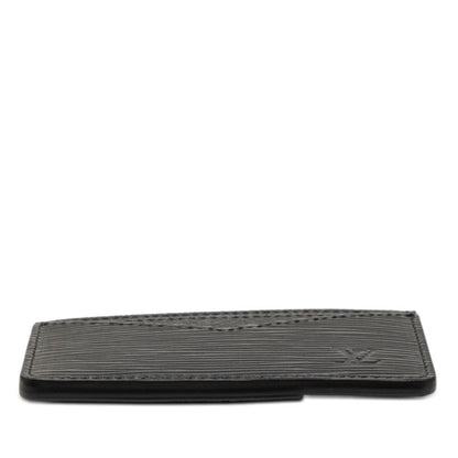 Louis Vuitton Epi Neo Card Holder Case Noir Black Leather — view 3