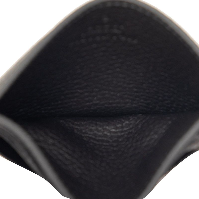 Gucci Maxi GG Jumbo Card Case Black Leather — view 4
