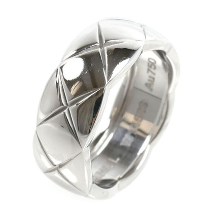 Chanel 18k White Gold Coco Crush Ring — view 2