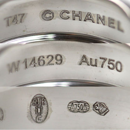 Chanel 18k White Gold Coco Crush Ring — view 5