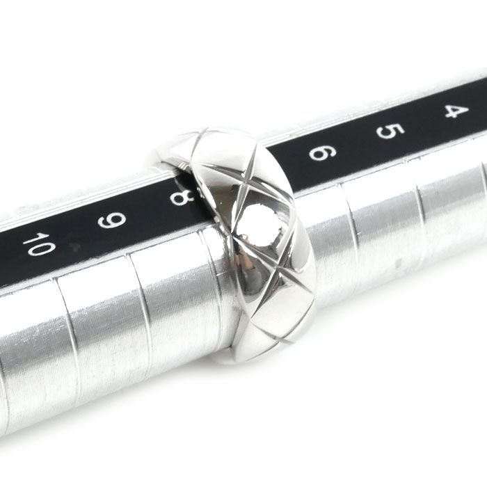 Chanel 18k White Gold Coco Crush Ring — view 6
