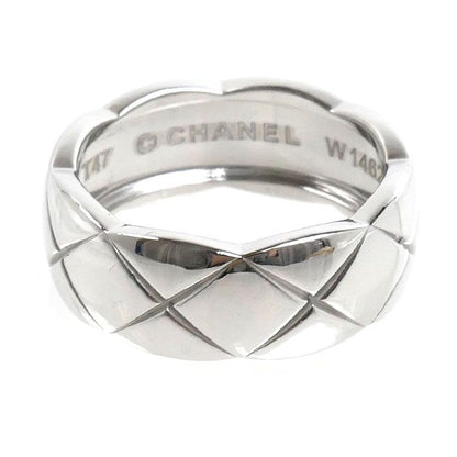 Chanel 18k White Gold Coco Crush Ring — view 3