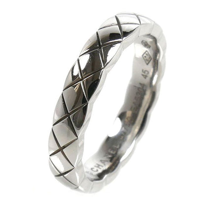 Chanel 18k White Gold Coco Crush Ring — view 2