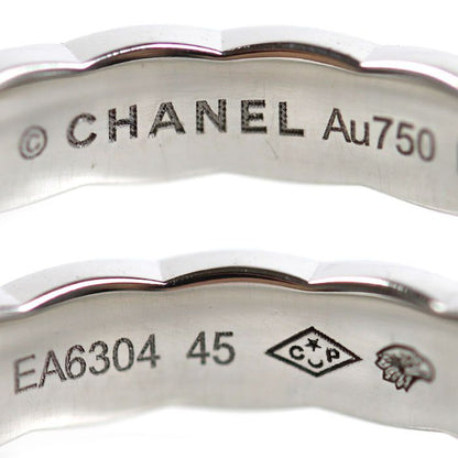 Chanel 18k White Gold Coco Crush Ring — view 5