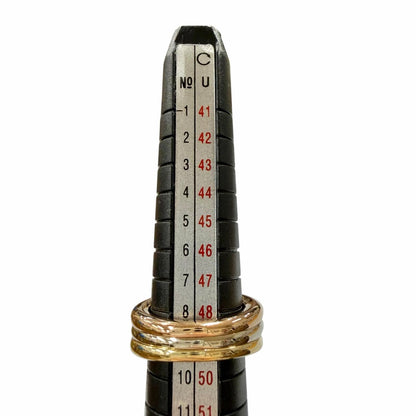 Cartier Mobilis 18k 750 Ring Yellow Gold Pink White — view 7