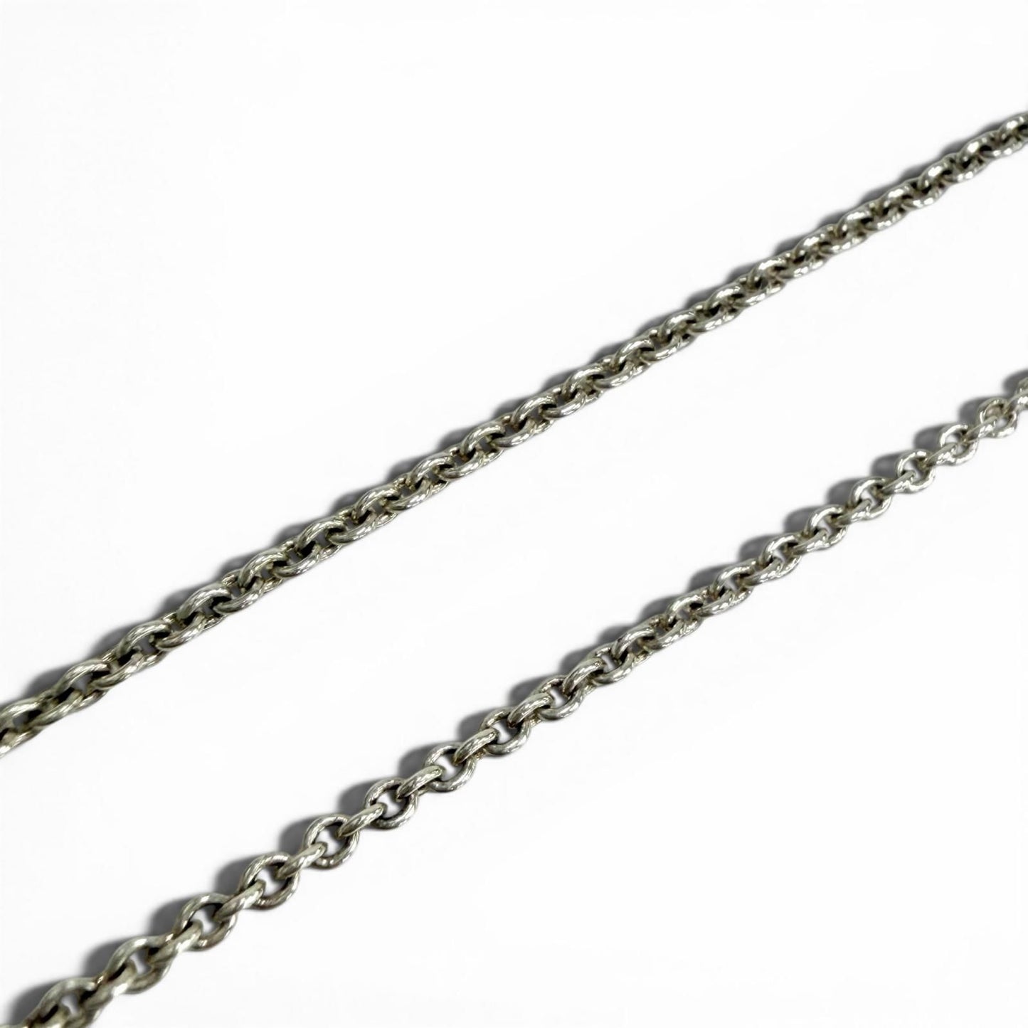 Tiffany & Co Fresh Water Pearl Mesh Tassel Pendant Necklace Silver — view 3