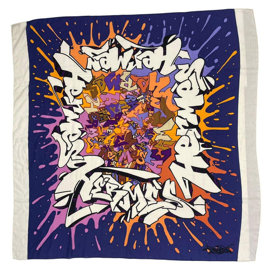 Hermes Scarf Shawl Large Carre 140 Cashmere Geant Multicolor