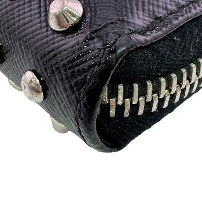 Prada Zip Around Studded Wallet — view 4