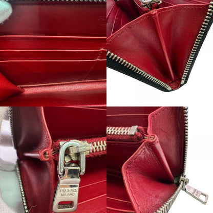 Prada Zip Around Studded Wallet — view 7