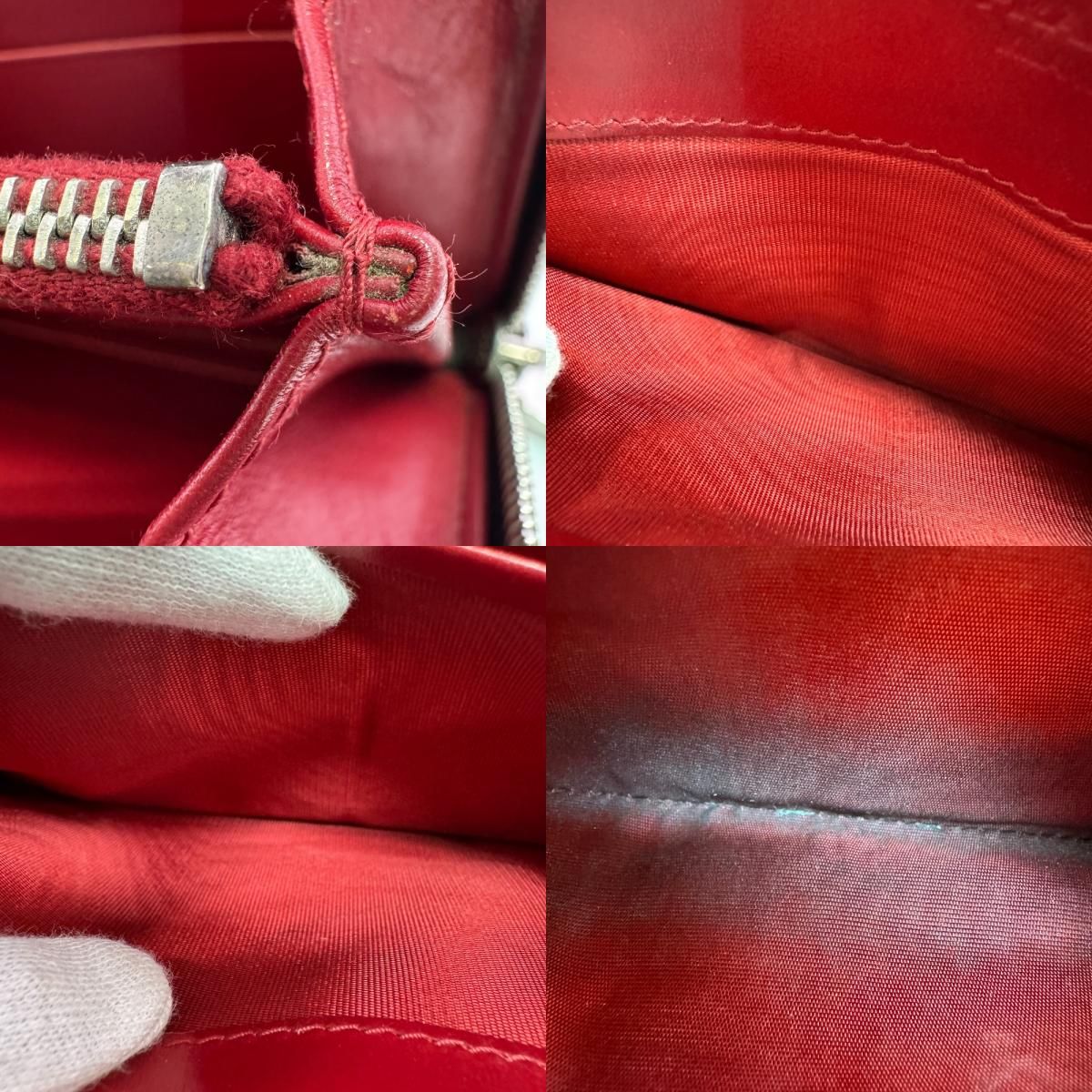 Prada Zip Around Studded Wallet — view 8