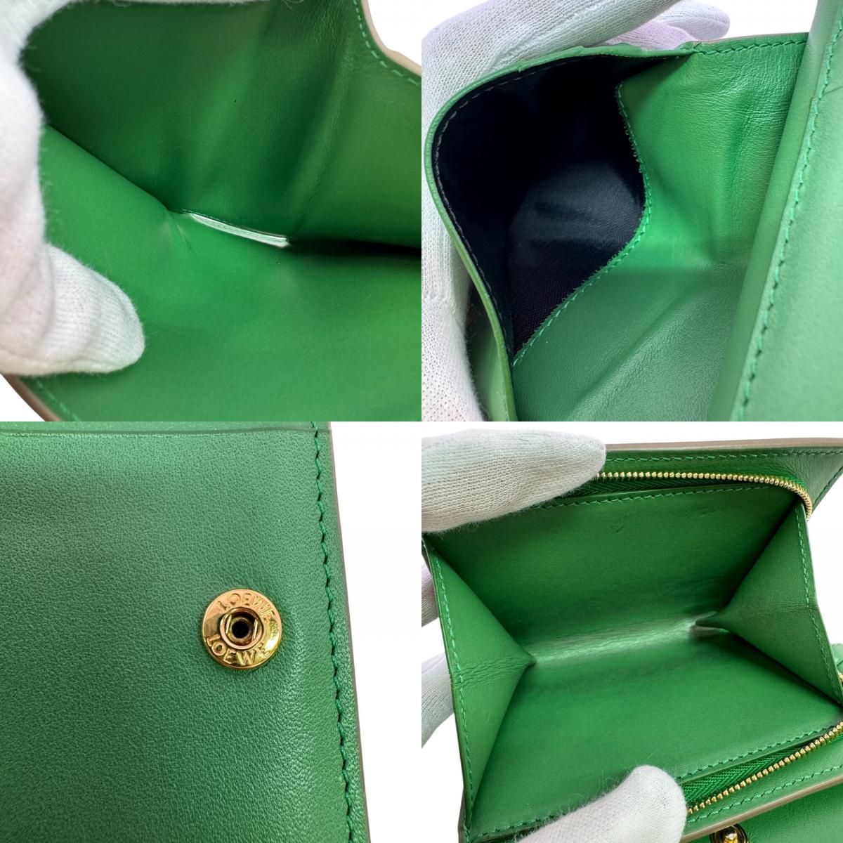 Loewe Compact Zip Knot Bifold Wallet — view 7