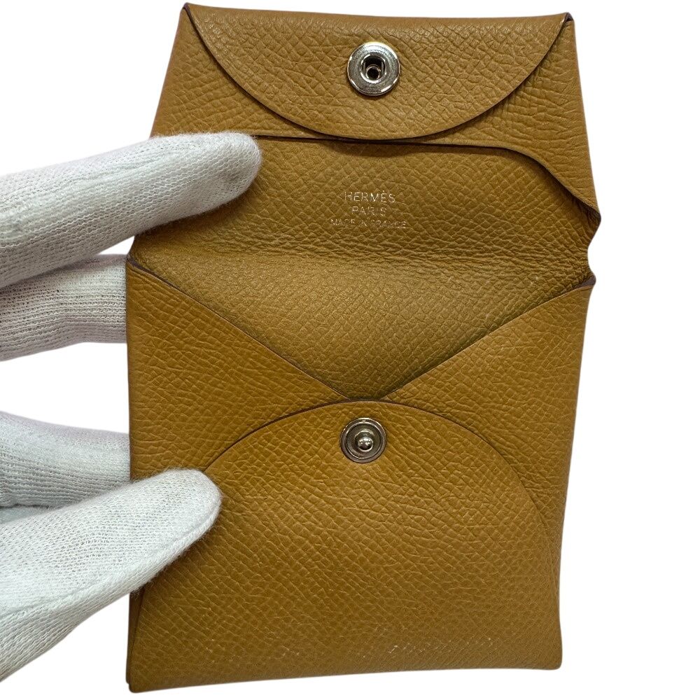 Hermes Compact Wallet Coin Purse Bastia Case — view 5