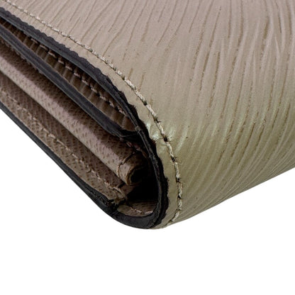 Louis Vuitton Bifold LV Twist Lock Portefeuille Epi Wallet — view 3