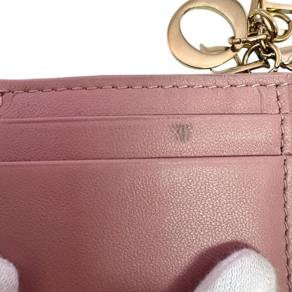 Dior Compact Wallet Cannage Lotus Lady Dior Trifold Handbag — view 7