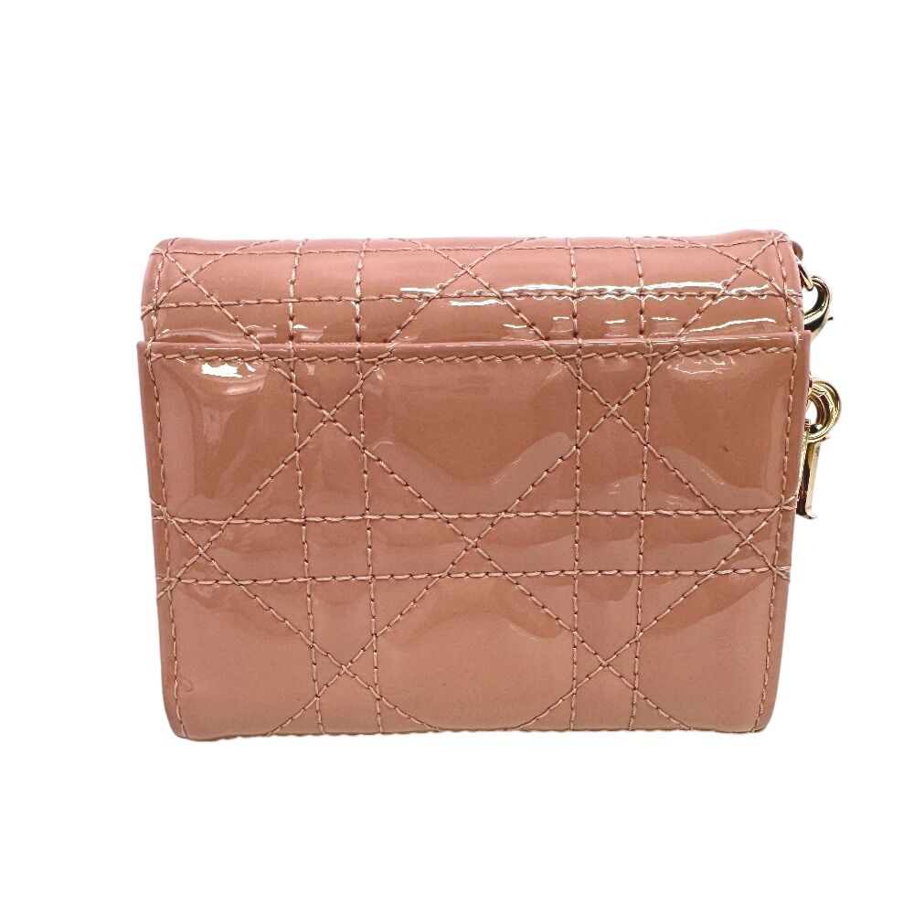 Dior Compact Wallet Cannage Lotus Lady Dior Trifold Handbag — view 2
