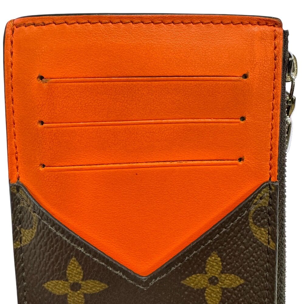 Louis Vuitton Card Case Business Holder Coin Monogram Macassar — view 6