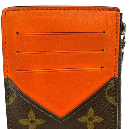 Louis Vuitton Card Case Business Holder Coin Monogram Macassar — view 6