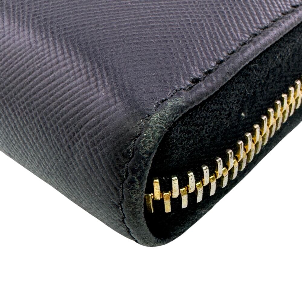 Prada Triangle Logo Zip Around Wallet — view 4