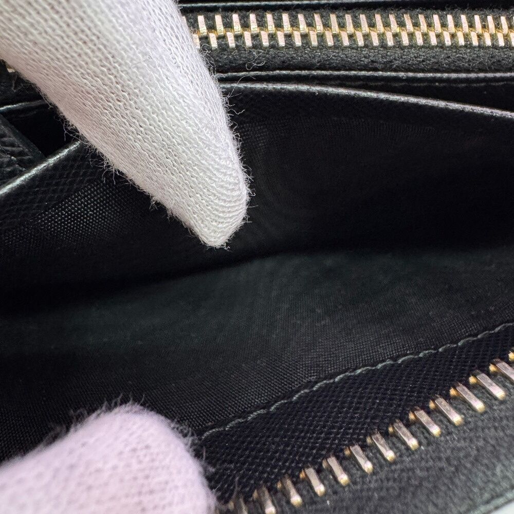 Prada Triangle Logo Zip Around Wallet — view 7