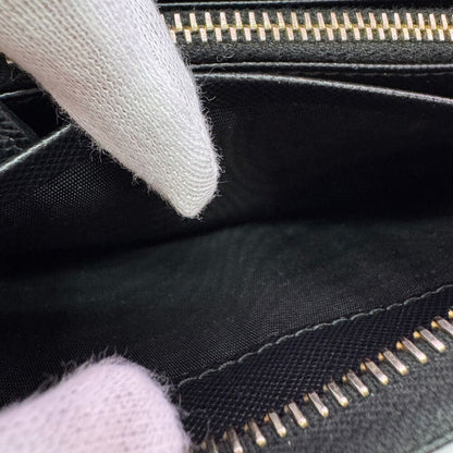 Prada Triangle Logo Zip Around Wallet — view 7