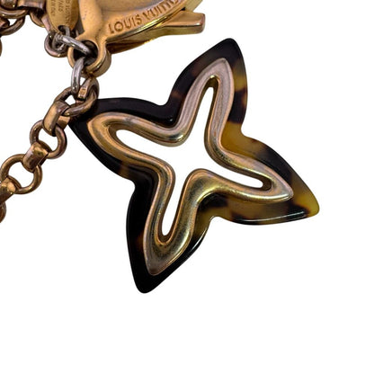 Louis Vuitton Bag Charm Bijou Sac Insolence Leopard Flower Tortoiseshell Key — view 3