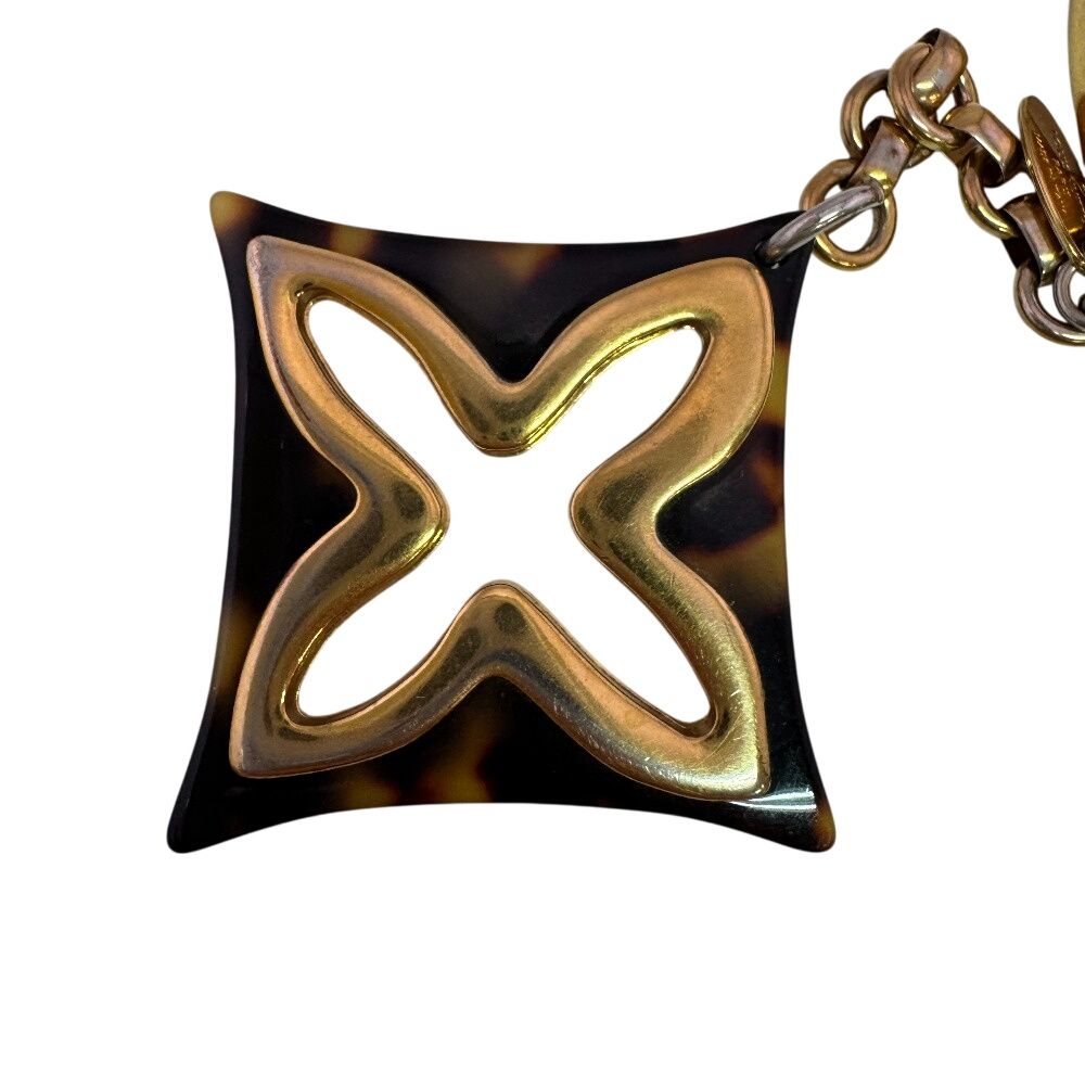 Louis Vuitton Bag Charm Bijou Sac Insolence Leopard Flower Tortoiseshell Key — view 4