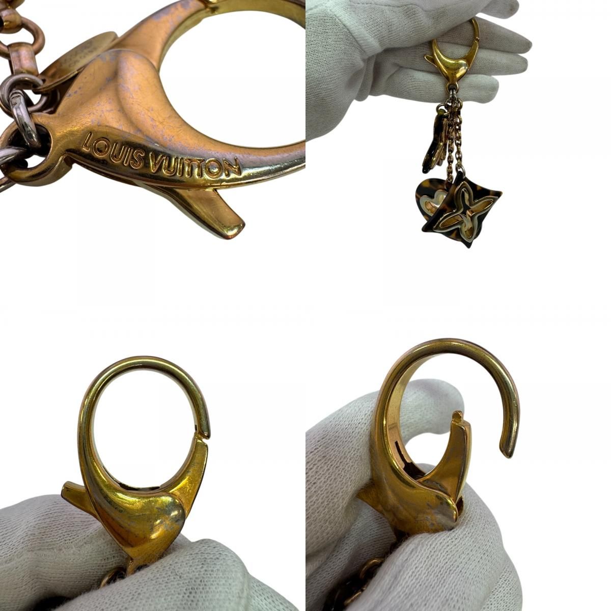 Louis Vuitton Bag Charm Bijou Sac Insolence Leopard Flower Tortoiseshell Key — view 7