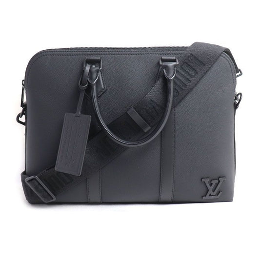 Louis Vuitton Takeoff Briefcase Business Aerogram Black