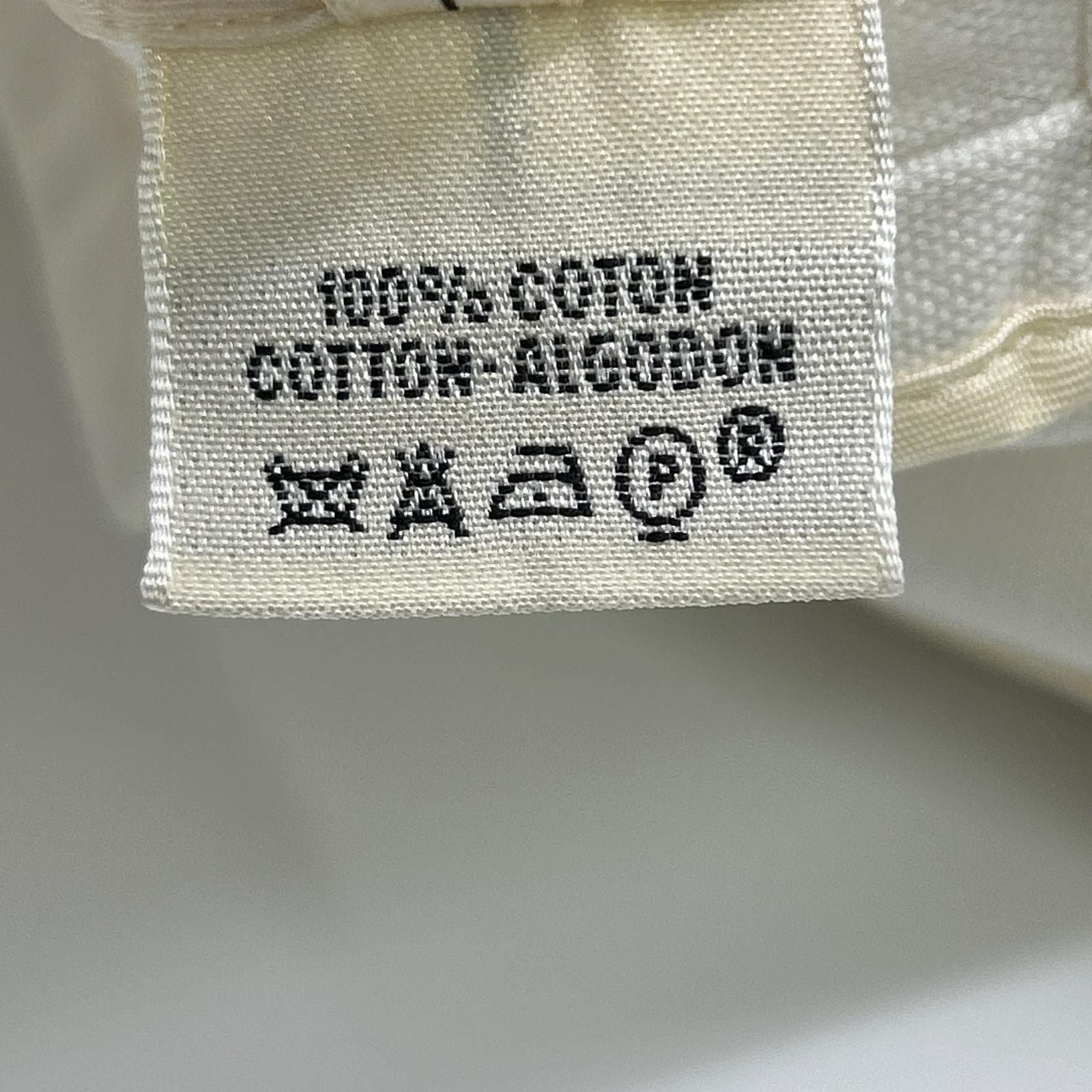Hermes Martin Margiela Era White Cotton 100 Double Breasted Short Coat 36 — view 5