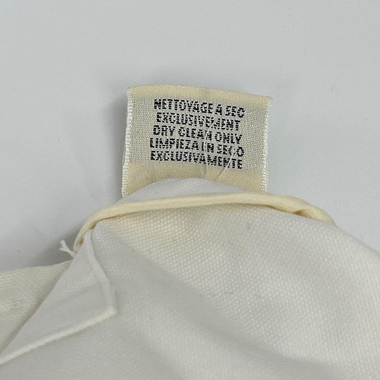 Hermes Martin Margiela Era White Cotton 100 Double Breasted Short Coat 36 — view 6