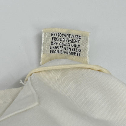 Hermes Martin Margiela Era White Cotton 100 Double Breasted Short Coat 36 — view 6
