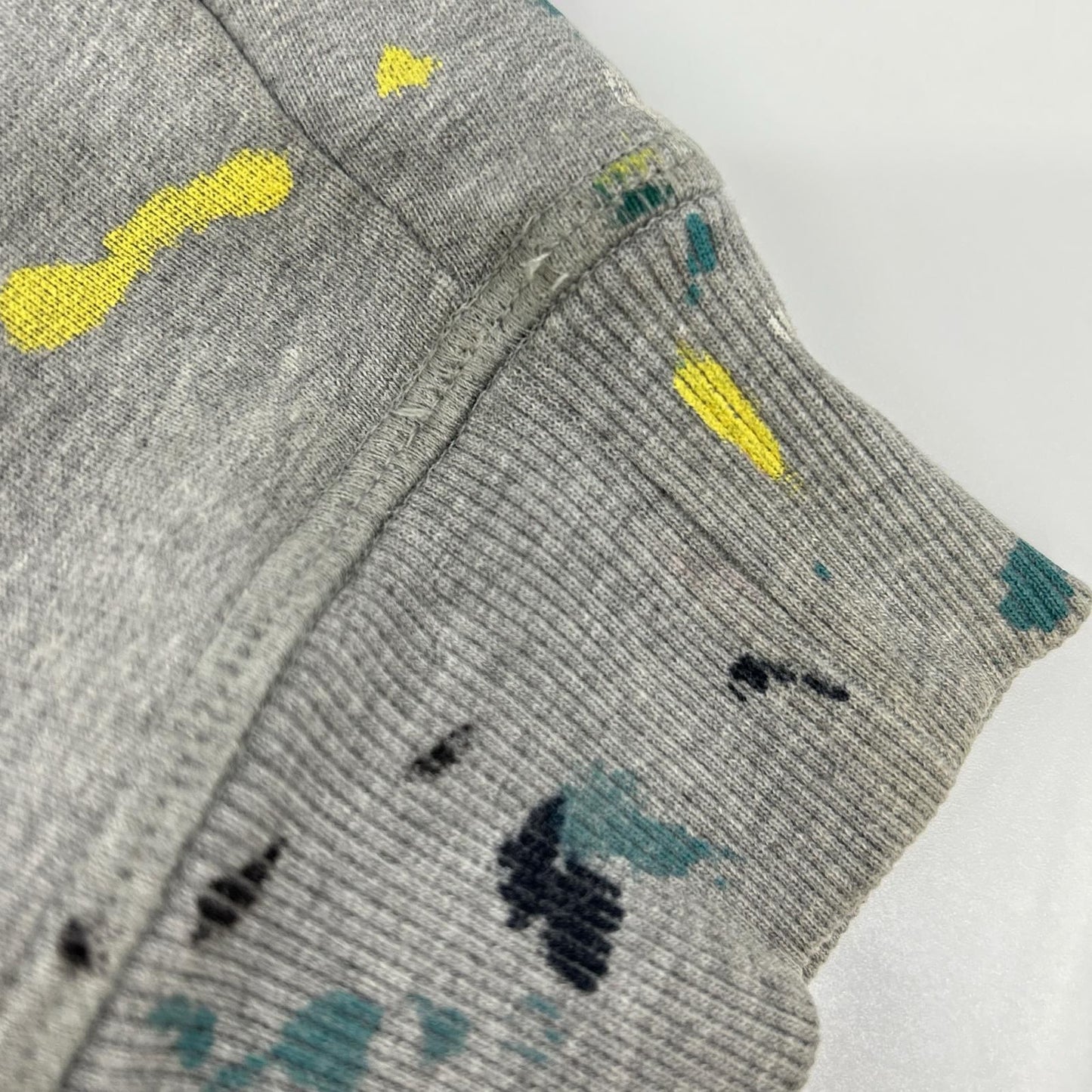 Dior Homme Gray Painting Print Oversized Sweatshirt — view 5