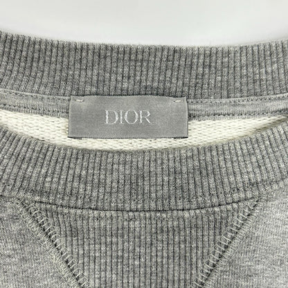 Dior Homme Gray Painting Print Oversized Sweatshirt — view 3