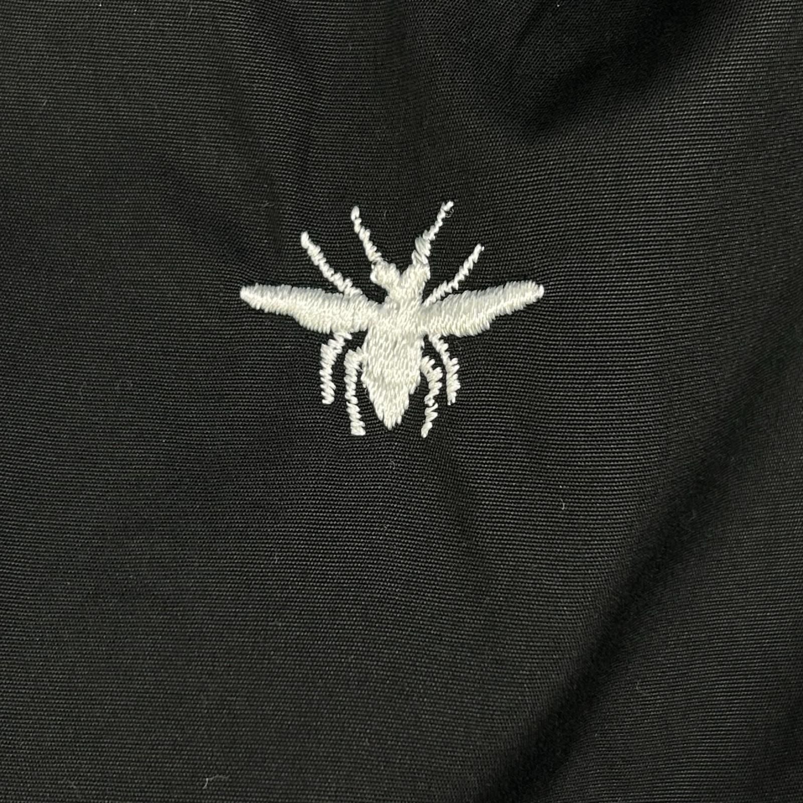 Dior Homme Era Black Bee Embroidery Style Dress Shirt 37 — view 6