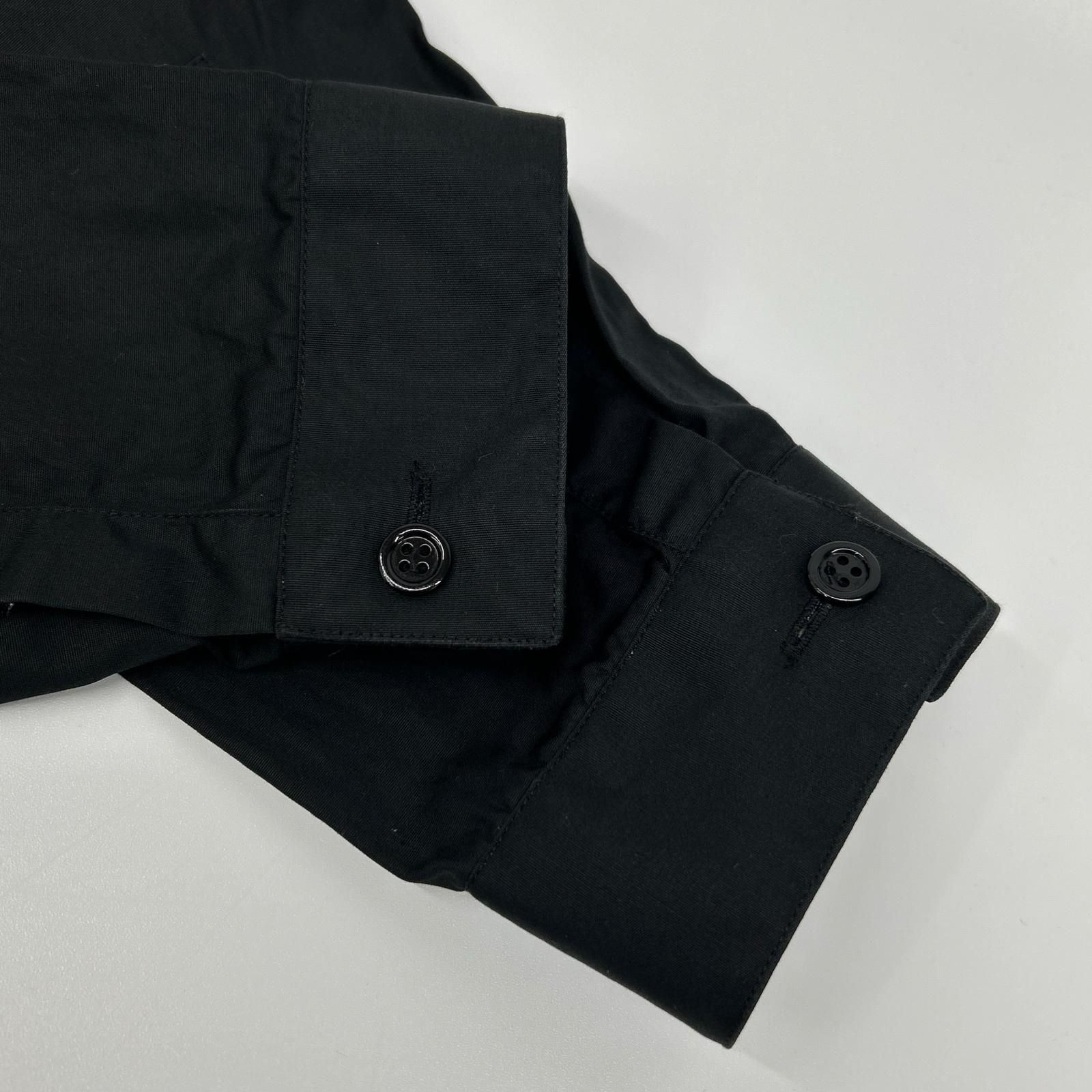 Dior Homme Era Black Bee Embroidery Style Dress Shirt 37 — view 8