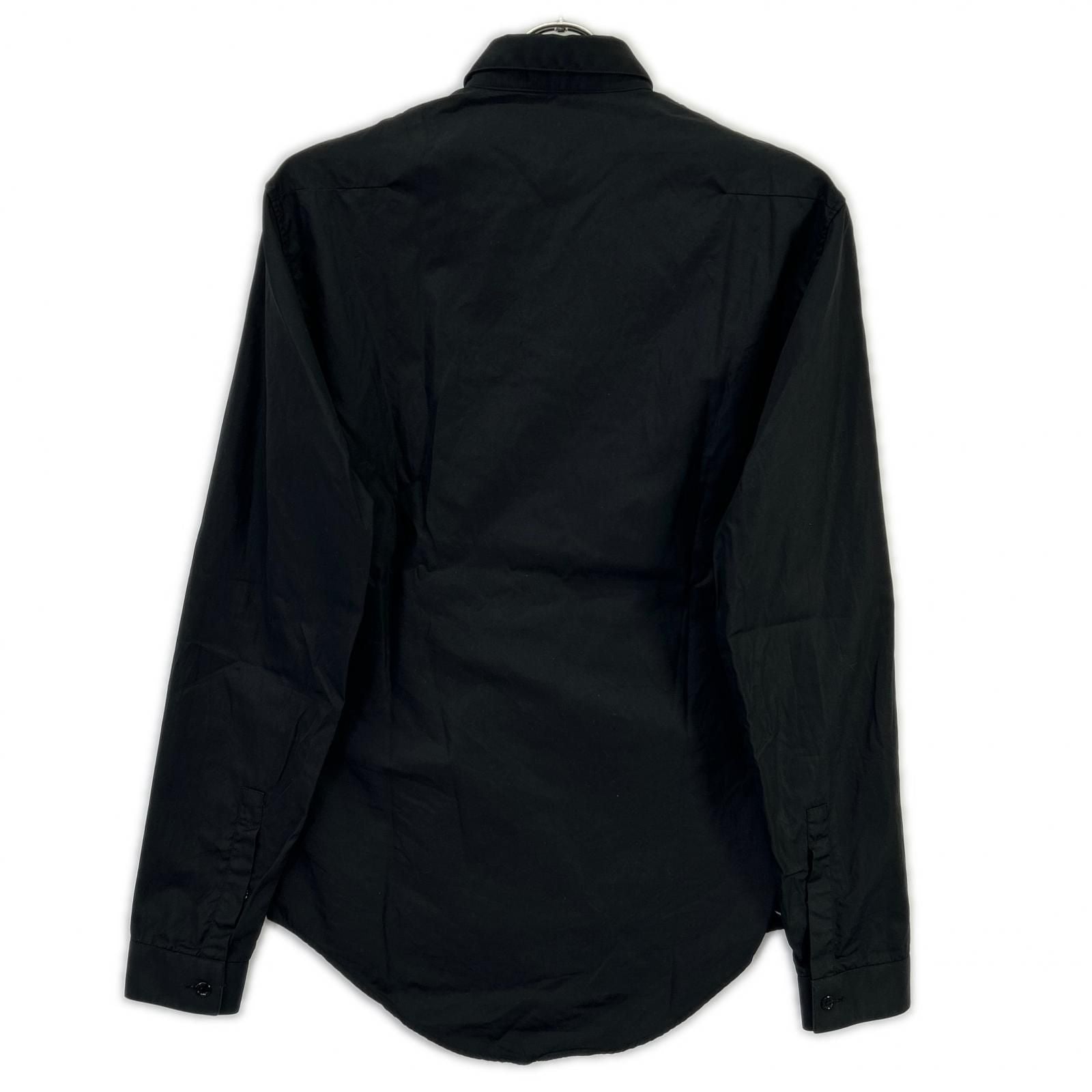 Dior Homme Era Black Bee Embroidery Style Dress Shirt 37 — view 2